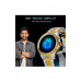 Fire-Boltt Solace Luxury Stainless Steel Smart Watch, 1.32" (33.5mm) Display 360 * 360 px high Resolution with 60Hz Refresh Rate, Bluetooth Calling & 360 Health Monitoring (Gold Silver)